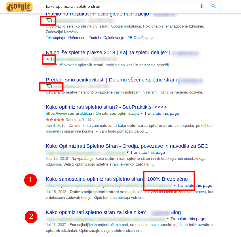 Pisanje naslovov za spletne vsebine