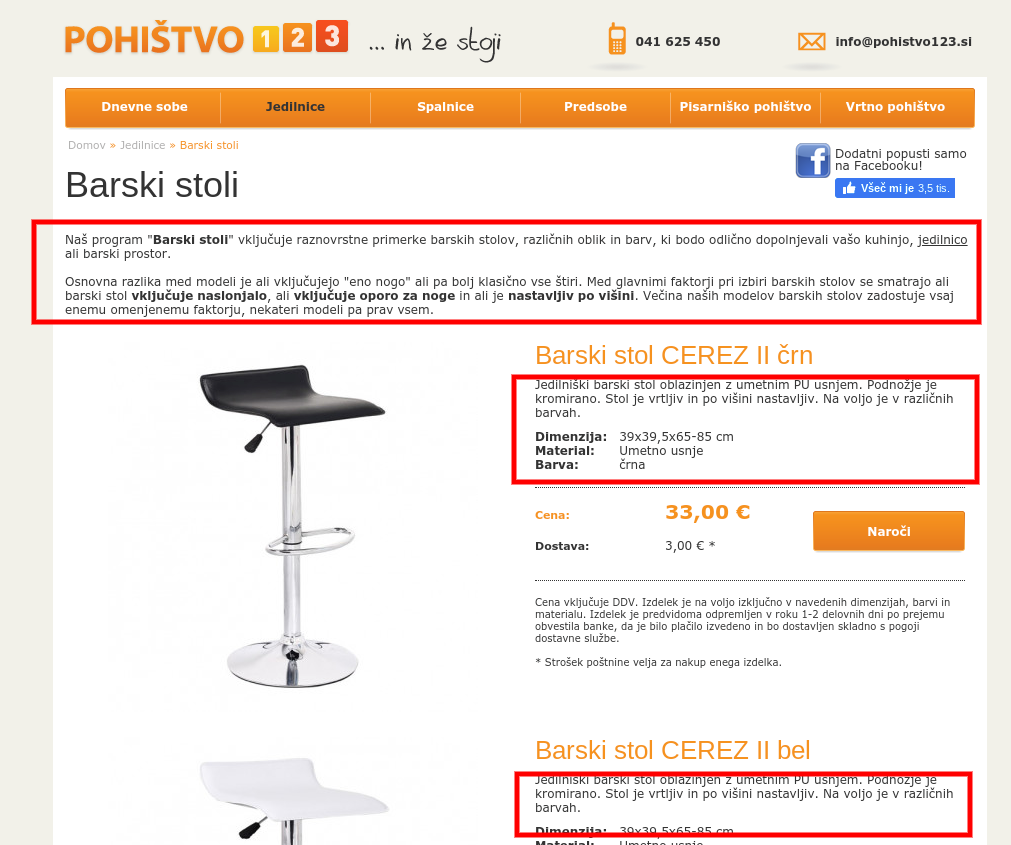 delo od doma pisanje teksta za spletne trgovine