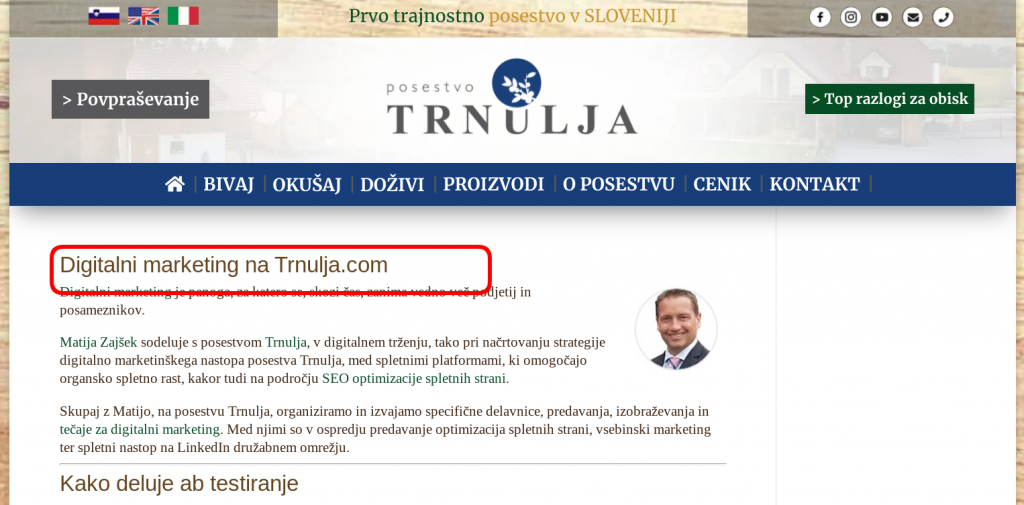 anchor tekst trnulja
